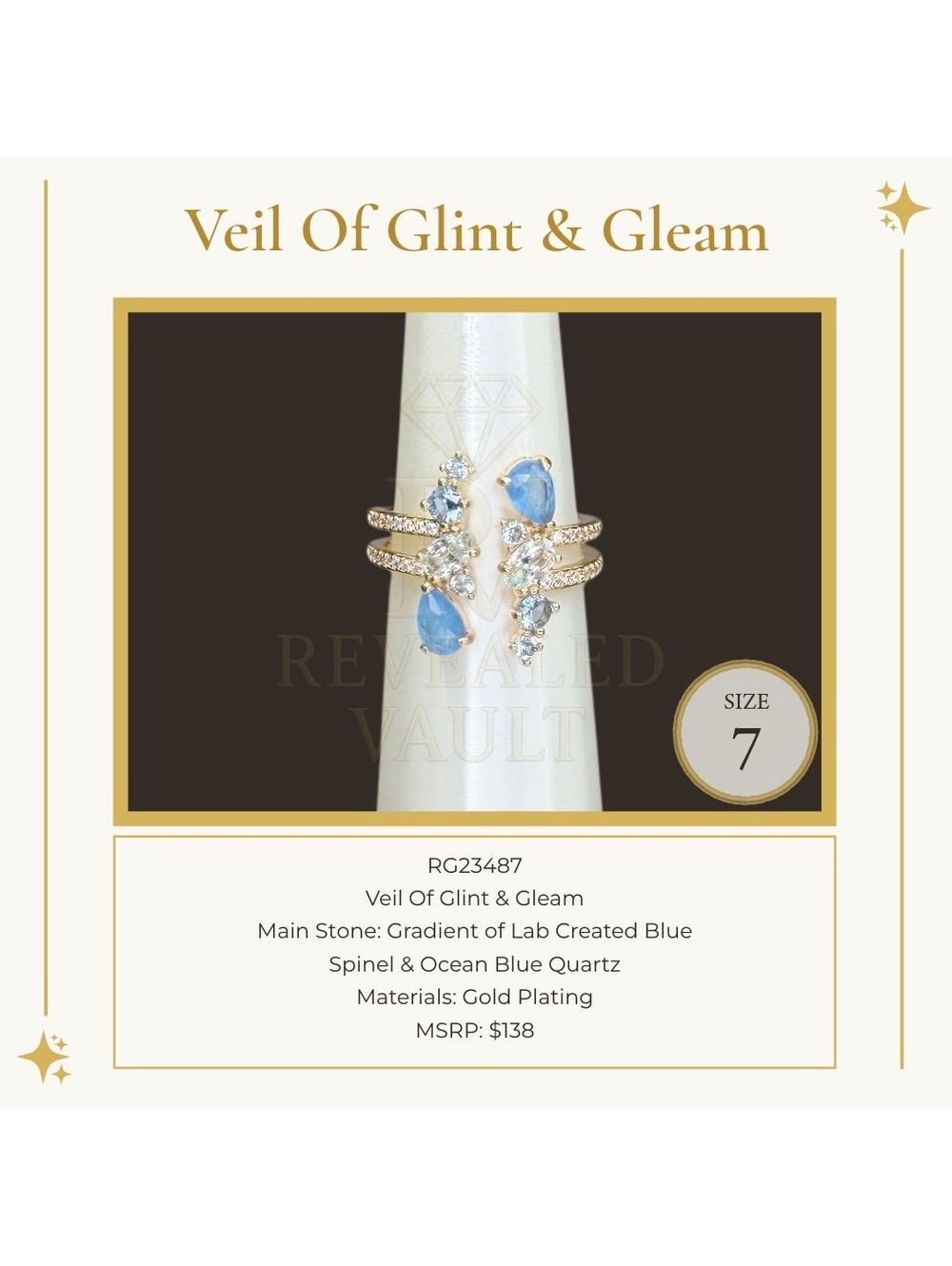 Veil Of Glint & Gleam - Size 7 - OG